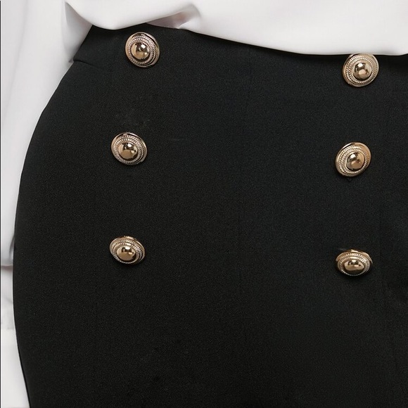 🖤 CLASSIC BLACK HIGH WAIST SKINNY PANTS! - Picture 4 of 6